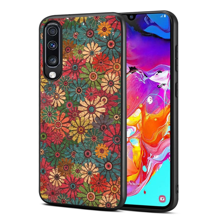 Custodia per telefono in TPU serie Four Seasons Flower Language, For Samsung Galaxy A20s, For Samsung Galaxy A70, For Samsung Galaxy A20