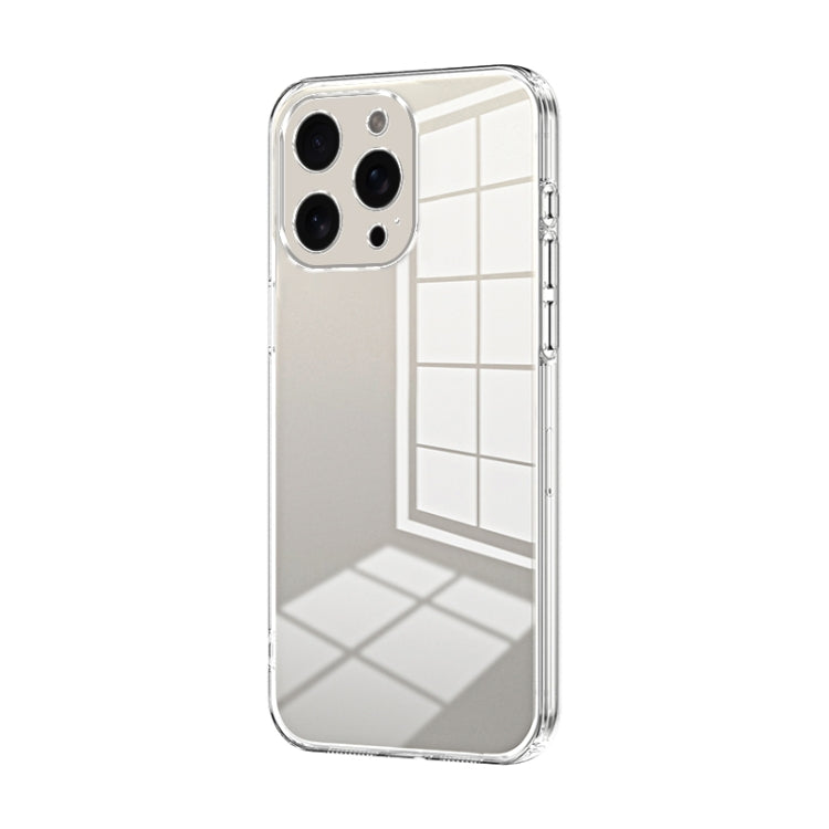 Custodia per telefono con foro fine con placcatura trasparente, For iPhone 15 Pro Max, For iPhone 15 Pro, For iPhone 15 Plus