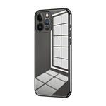 Custodia per telefono con foro fine con placcatura trasparente, For iPhone 13 Pro Max, For iPhone 13 Pro, For iPhone 13