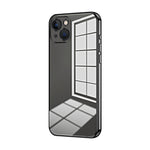 Custodia per telefono con foro fine con placcatura trasparente, For iPhone 13 Pro Max, For iPhone 13 Pro, For iPhone 13