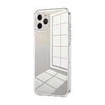 Custodia per telefono con foro fine con placcatura trasparente, For iPhone 11 Pro Max, For iPhone 11, For iPhone 11 Pro