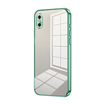 Custodia per telefono con foro fine con placcatura trasparente, For iPhone X / XS, For iPhone XR, For iPhone XS Max