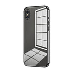 Custodia per telefono con foro fine con placcatura trasparente, For iPhone X / XS, For iPhone XR, For iPhone XS Max