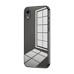Custodia per telefono con foro fine con placcatura trasparente, For iPhone X / XS, For iPhone XR, For iPhone XS Max