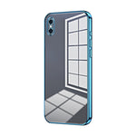 Custodia per telefono con foro fine con placcatura trasparente, For iPhone X / XS, For iPhone XR, For iPhone XS Max