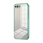 Custodia per telefono con foro fine con placcatura trasparente, For iPhone 8 Plus / 7 Plus