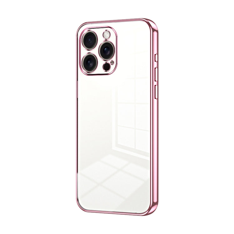 Custodia per telefono con foro fine con placcatura trasparente, For iPhone 17, For iPhone Air, For iPhone 16 Pro Max