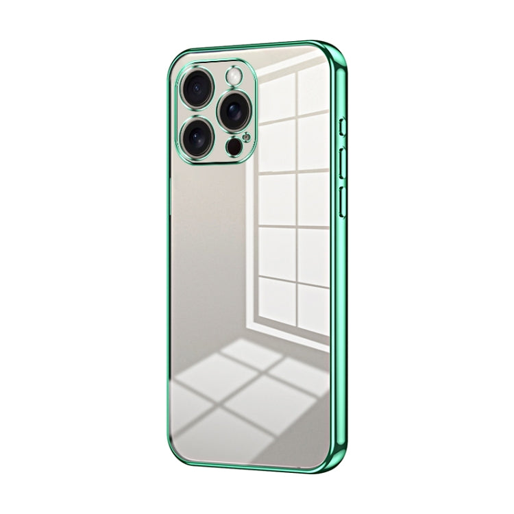 Custodia per telefono con foro fine con placcatura trasparente, For iPhone 17, For iPhone Air, For iPhone 16 Pro Max