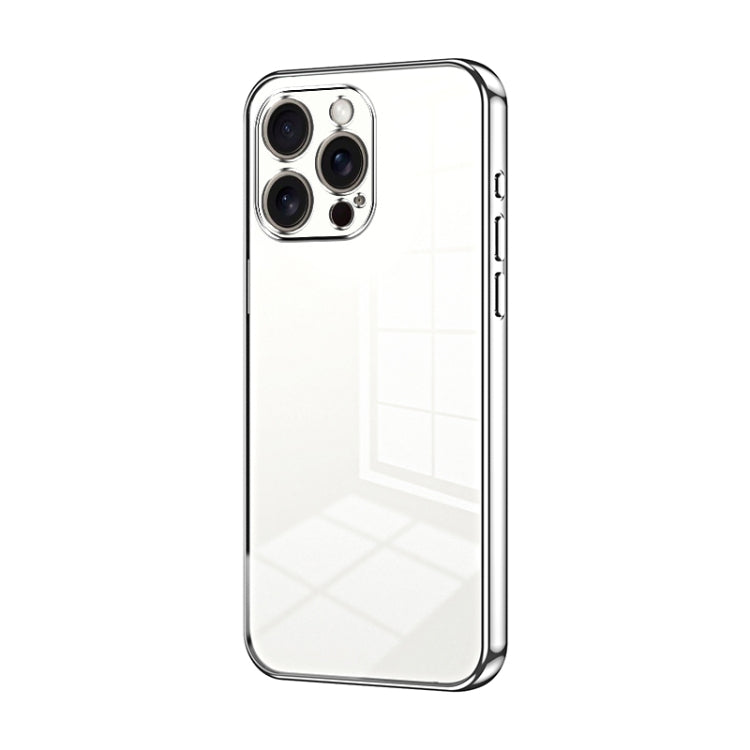 Custodia per telefono con foro fine con placcatura trasparente, For iPhone 17, For iPhone Air, For iPhone 16 Pro Max