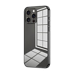 Custodia per telefono con foro fine con placcatura trasparente, For iPhone 17, For iPhone Air, For iPhone 16 Pro Max