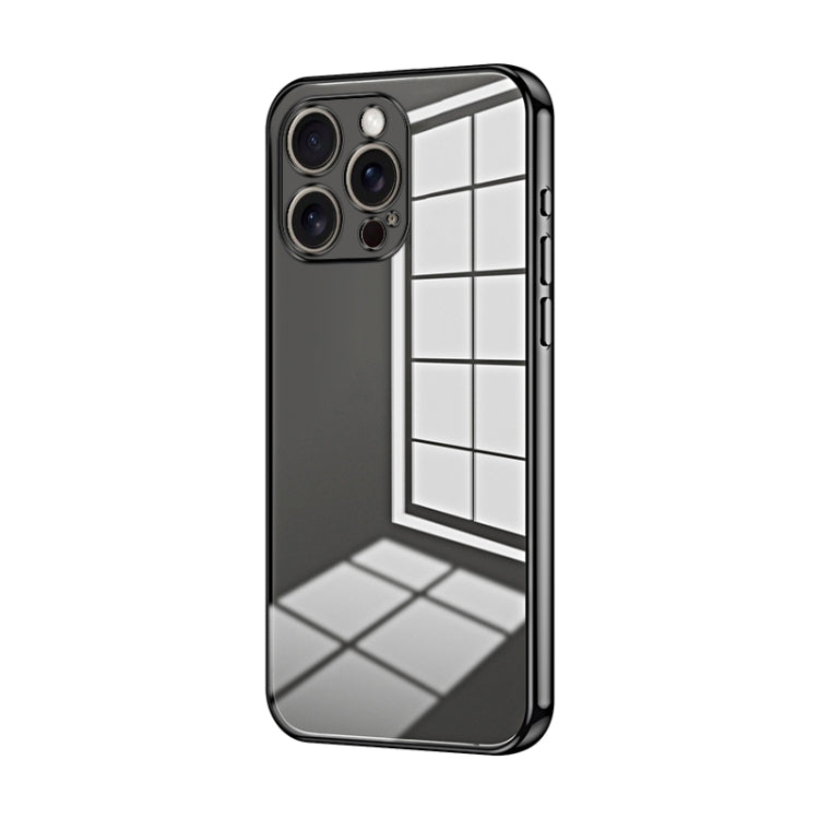 Custodia per telefono con foro fine con placcatura trasparente, For iPhone 17, For iPhone Air, For iPhone 16 Pro Max