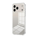 Custodia per telefono con foro fine con placcatura trasparente, For iPhone 17e / 16e, For iPhone 17 Pro Max, For iPhone 17 Pro