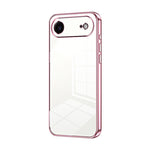 Custodia per telefono con foro fine con placcatura trasparente, For iPhone 17, For iPhone Air, For iPhone 16 Pro Max