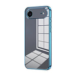Custodia per telefono con foro fine con placcatura trasparente, For iPhone 17, For iPhone Air, For iPhone 16 Pro Max