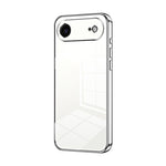 Custodia per telefono con foro fine con placcatura trasparente, For iPhone 17, For iPhone Air, For iPhone 16 Pro Max