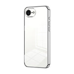 Custodia per telefono con foro fine con placcatura trasparente, For iPhone 17e / 16e, For iPhone 17 Pro Max, For iPhone 17 Pro
