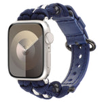 Cinturino per orologio in vera pelle Paracord, For Apple Watch SE 40mm, For Apple Watch SE 44mm, For Apple Watch Series 6 40mm