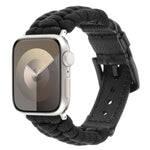 Cinturino per orologio in vera pelle Paracord semplice, For Apple Watch SE 2023 44mm, For Apple Watch SE 2023 40mm, For Apple Watch Ultra 2 49mm