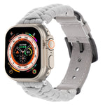 Cinturino per orologio in vera pelle Paracord semplice, For Apple Watch Series 9 45mm, For Apple Watch Series 9 41mm, For Apple Watch Ultra 49mm