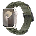 Cinturino per orologio in vera pelle Paracord semplice, For Apple Watch Series 3 42mm, For Apple Watch Series 2 42mm, For Apple Watch Series 2 38mm