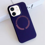 Custodia silicone liquido magnetica MagSafe iPhone 11