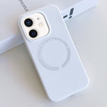 Custodia silicone liquido magnetica MagSafe iPhone 11