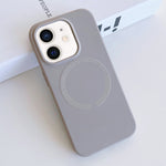 Custodia silicone liquido magnetica MagSafe iPhone 11