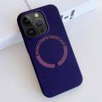 Custodia silicone liquido magnetica MagSafe iPhone 12 Pro Max