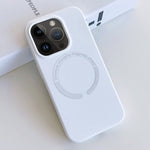 Custodia silicone liquido magnetica MagSafe iPhone 12 Pro Max
