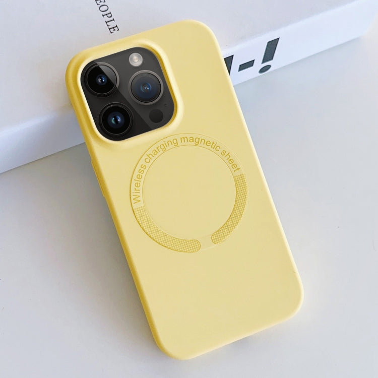 Custodia silicone liquido magnetica MagSafe per iPhone 13 Pro Max