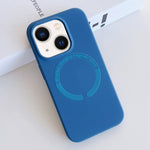 Custodia silicone liquido magnetica MagSafe iPhone 14 Plus