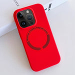 Custodia silicone liquido magnetica MagSafe iPhone 14 Pro