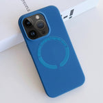 Custodia silicone liquido magnetica MagSafe iPhone 14 Pro
