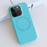 Custodia silicone liquido magnetica MagSafe iPhone 14 Pro