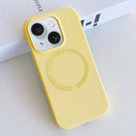 Custodia silicone liquido magnetica MagSafe iPhone 15 Plus
