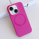 Custodia silicone liquido magnetica MagSafe iPhone 15 Plus