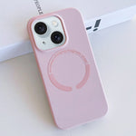 Custodia silicone liquido magnetica MagSafe iPhone 15 Plus