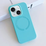 Custodia silicone liquido magnetica MagSafe iPhone 15 Plus