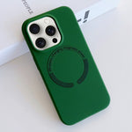 Custodia silicone liquido magnetica MagSafe iPhone 15 Pro Max