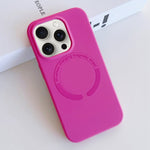 Custodia silicone liquido magnetica MagSafe iPhone 15 Pro Max