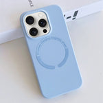 Custodia silicone liquido magnetica MagSafe iPhone 15 Pro Max