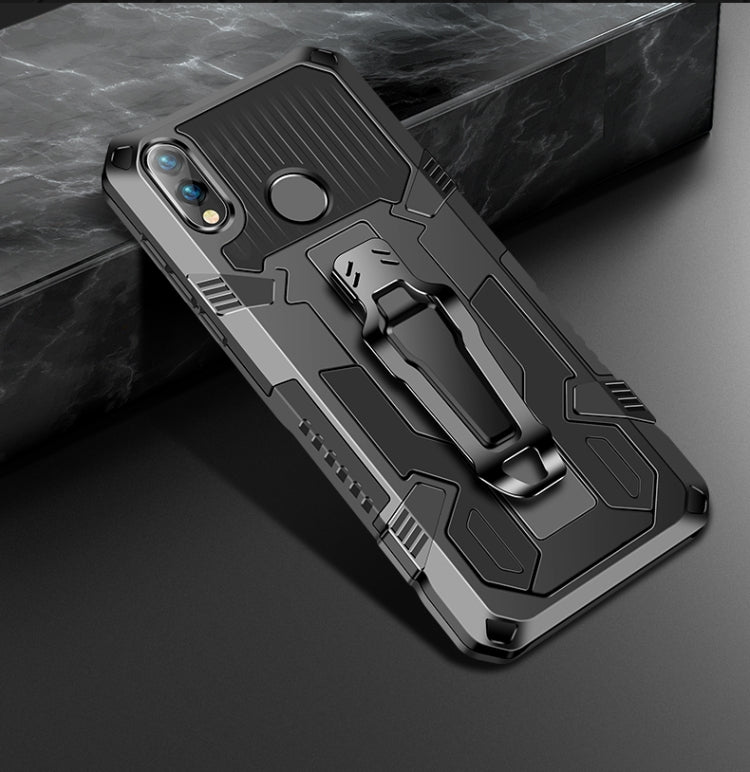 Machine Armor Warrior PC antiurto + custodia protettiva in TPU, For Xiaomi Redmi Note 7, For Xiaomi Redmi Note 9, For LG K31, For LG Aristo 5 Pro
