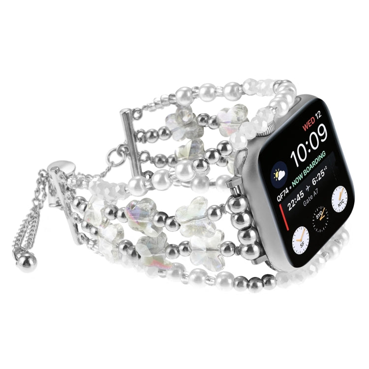 Cinturino per orologio in metallo con cinturino a catena a farfalla, For Apple Watch 42mm, For Apple Watch 38mm