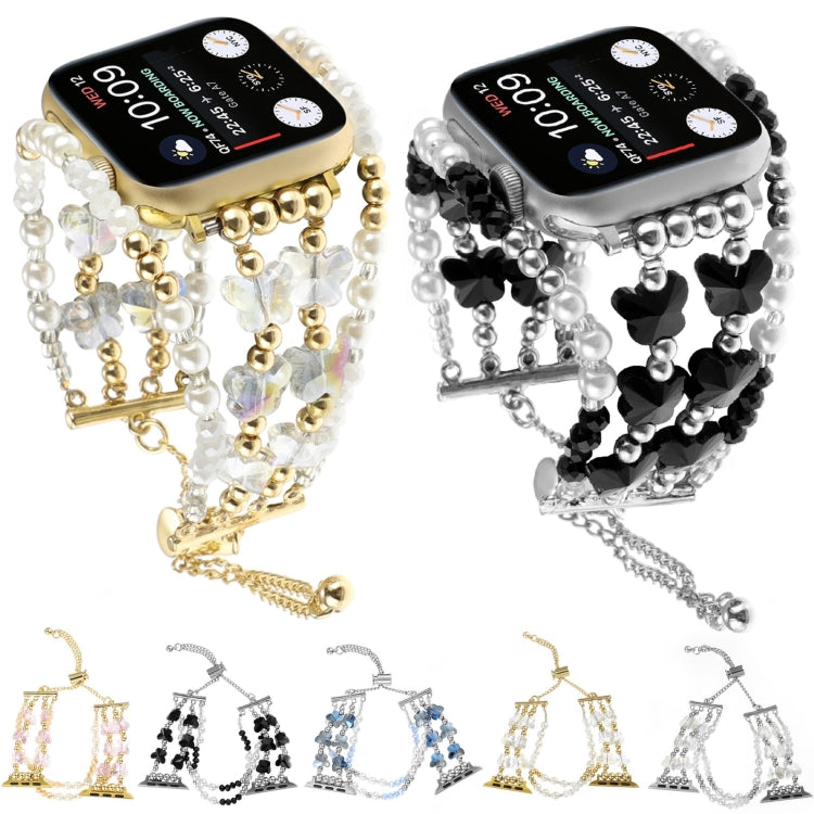 Cinturino per orologio in metallo con cinturino a catena a farfalla, For Apple Watch SE 2022 40mm, For Apple Watch SE 2022 44mm, For Apple Watch Series 7 41mm, For Apple Watch Series 7 45mm
