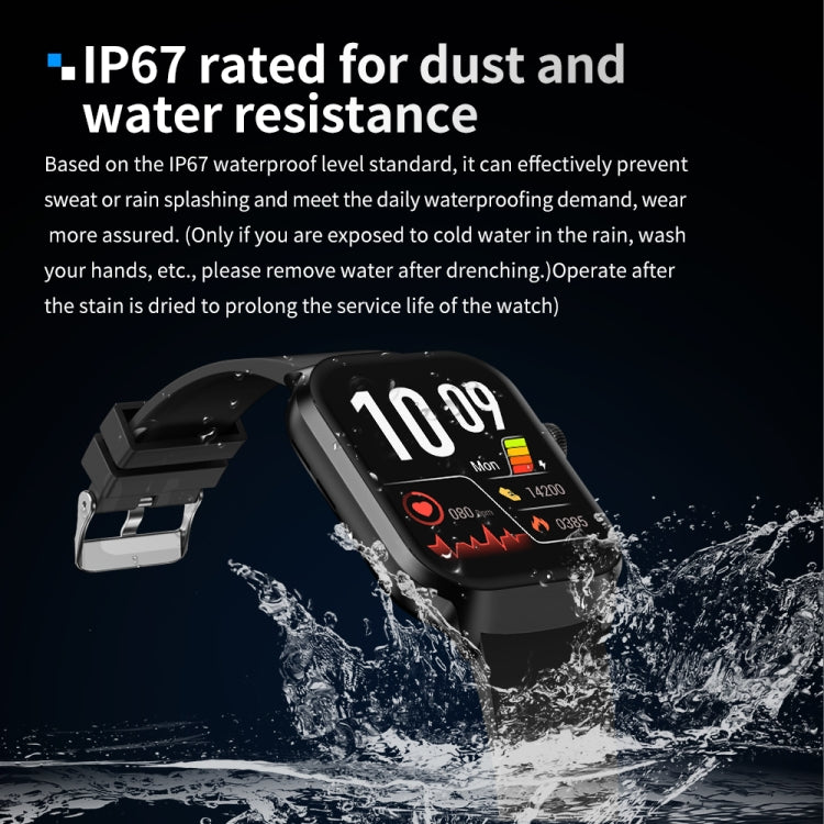 Cinturino in acciaio milanese da 2,01 pollici Chiamata Bluetooth Smart Watch Supporto Monitoraggio della frequenza cardiaca / Zucchero nel sangue non invasivo, Milanese Steel Strap Gold