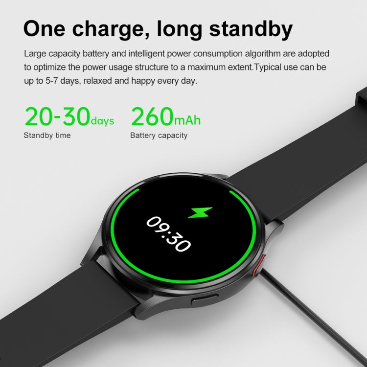 Cinturino in acciaio milanese da 1,43 pollici Chiamata Bluetooth Smart Watch Supporto ECG / Zucchero nel sangue non invasivo, Milanese Steel Strap Black, Milanese Steel Strap Rose Gold