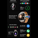Smart Watch con fotocamera frontale da 1,53 pollici, supporto AI Voice/SIM Card, 1GB+16GB, 2GB+32GB, 4GB+64GB
