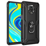 Custodia antiurto TPU e PC con supporto girevole per Xiaomi Redmi