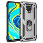 Custodia antiurto TPU e PC con supporto girevole per Xiaomi Redmi
