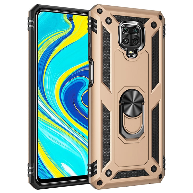 Custodia antiurto TPU e PC con supporto girevole per Xiaomi Redmi
